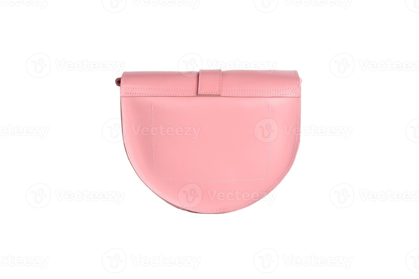 Beautiful elegant and luxury fashion leather women handbag photo