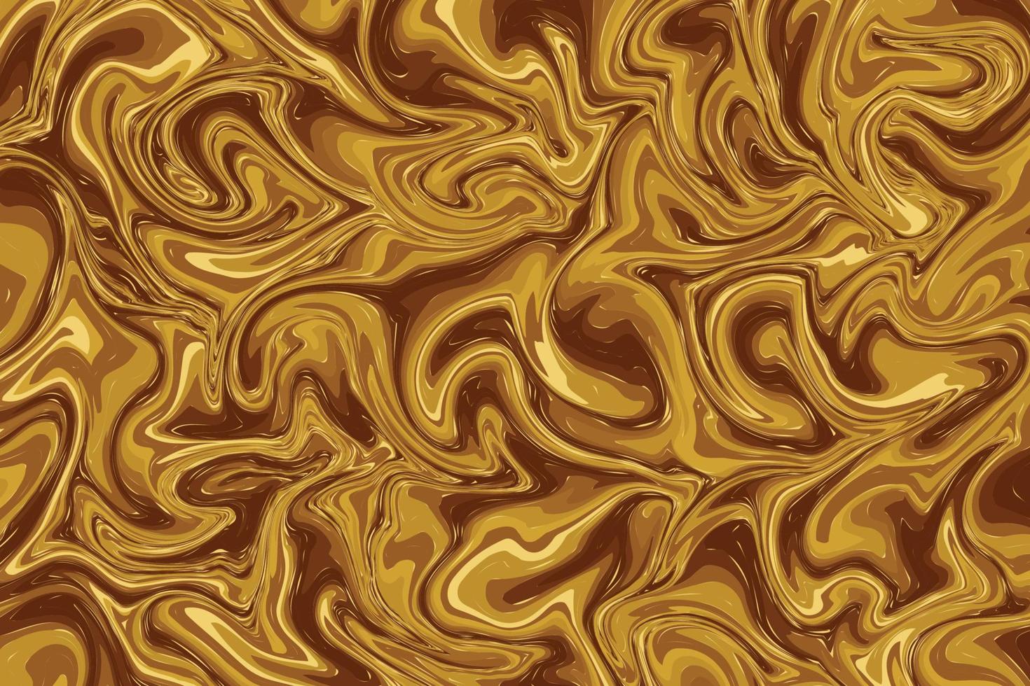 Gold marbling texture design. Golden liquid colorful texture vector art