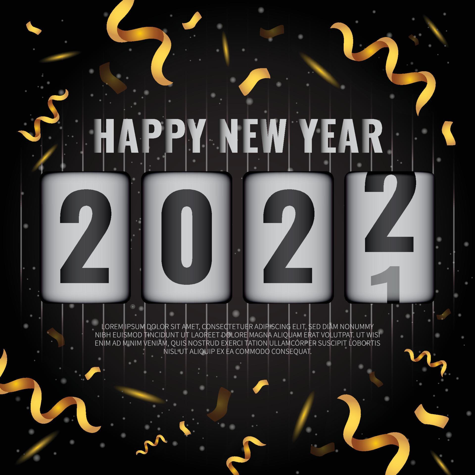 New Year Countdown Background Template 4899357 Vector Art at Vecteezy