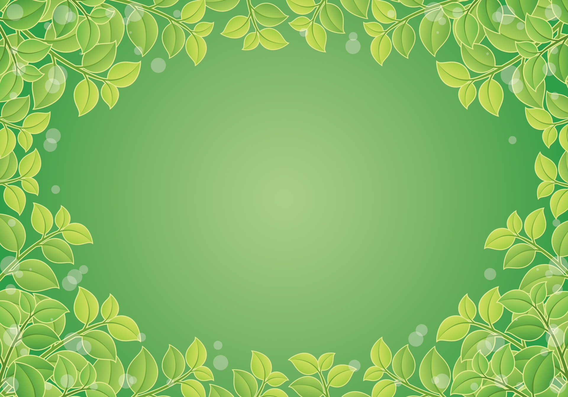 bright green leaf background, vector 4899583 Vector Art at Vecteezy