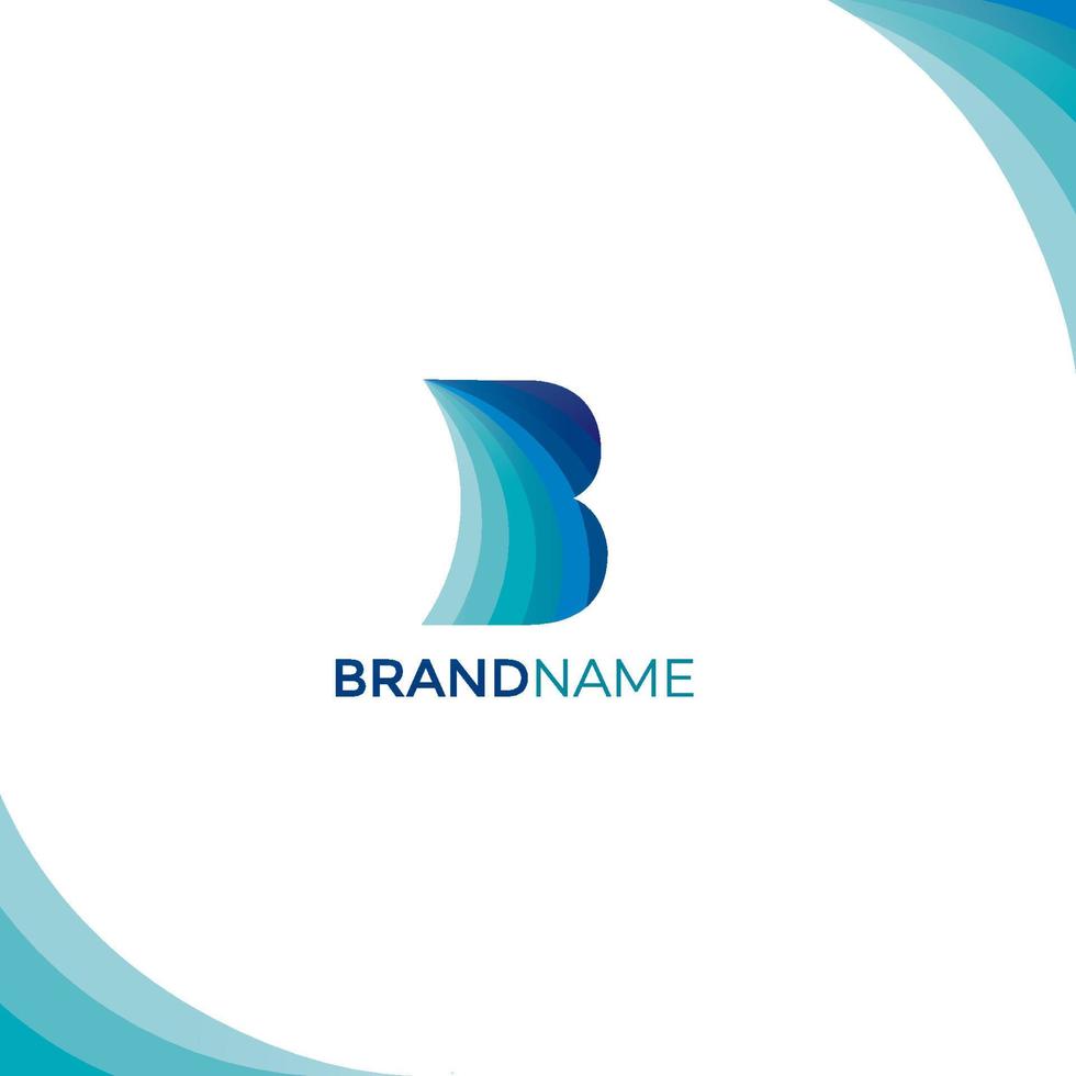 Letter B Logo vector