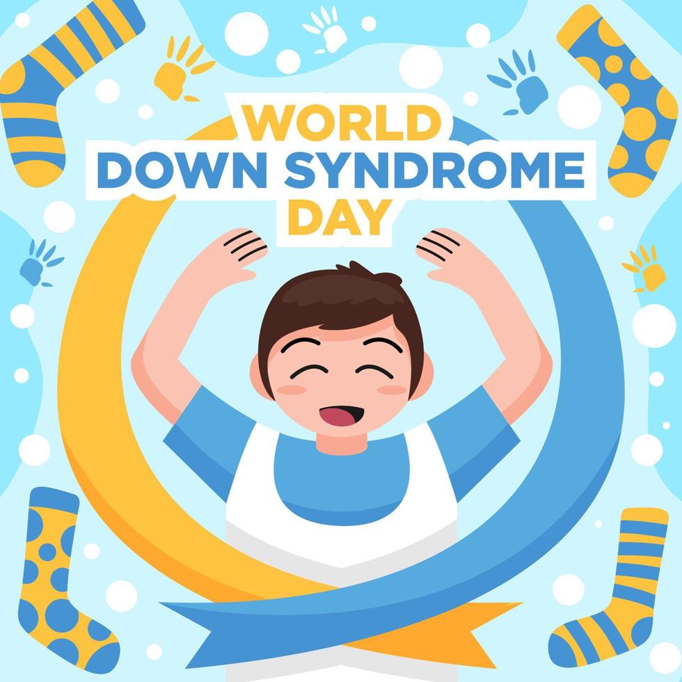 World Down Syndrome Day Concept vector