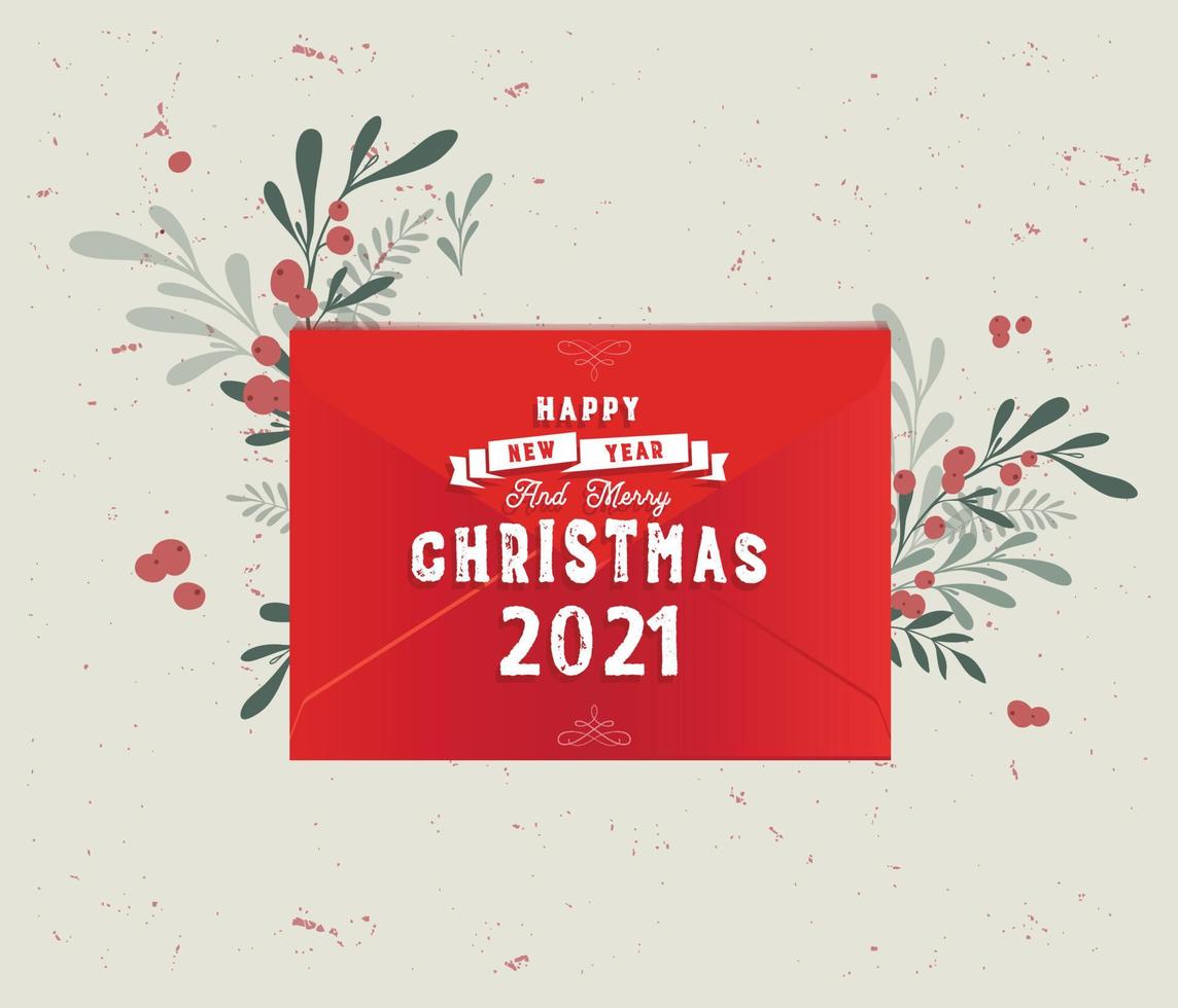 Merry Christmas vector text Calligraphic Lettering design card template. Creative merry Christmas  typography card to mail, email, social media, chat or just to your inner circle family.