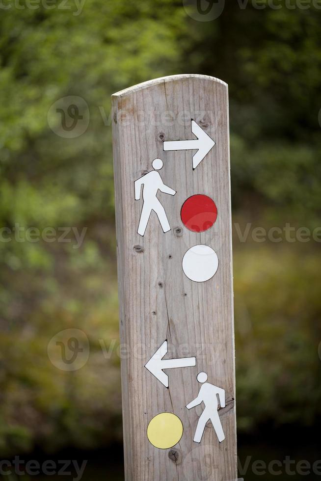 Wooden Sign Post photo