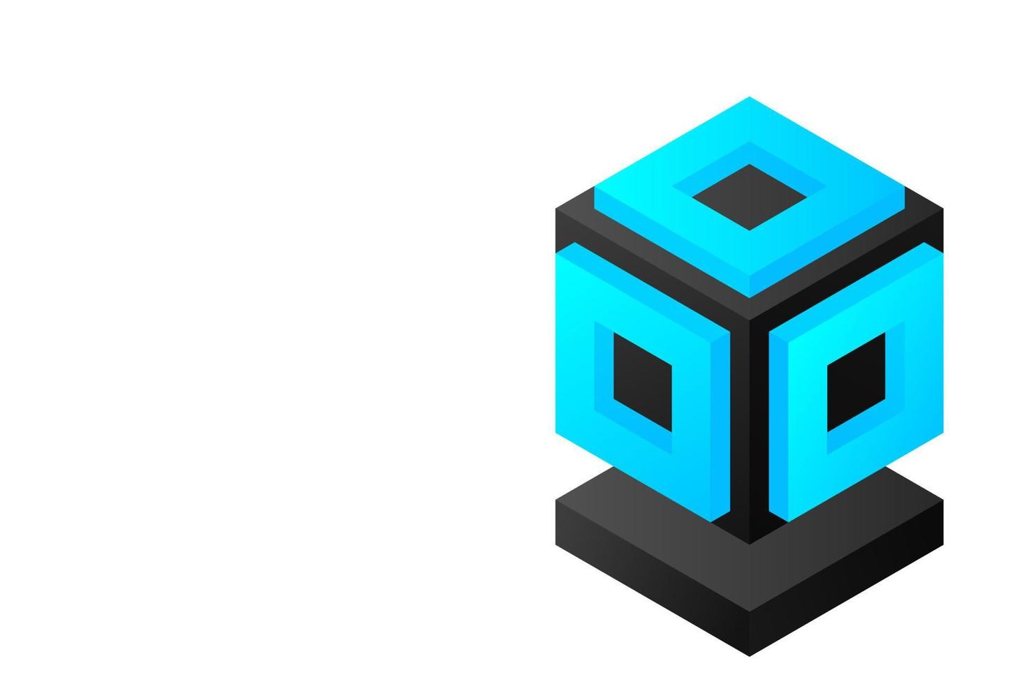 servidor. espacio digital. almacenamiento de datos. centro de datos. gran cita. ilustración conceptual, flujo de datos vector