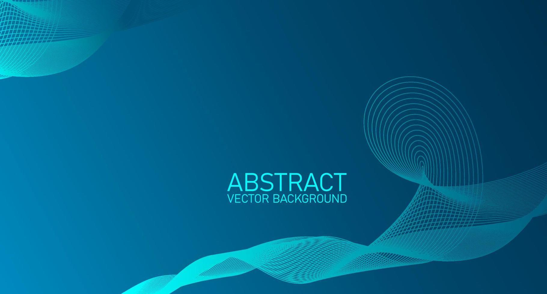 Abstract wave element for design. Stylized line art background. Digital frequency track equalizer. Abstract colorful lines vector background