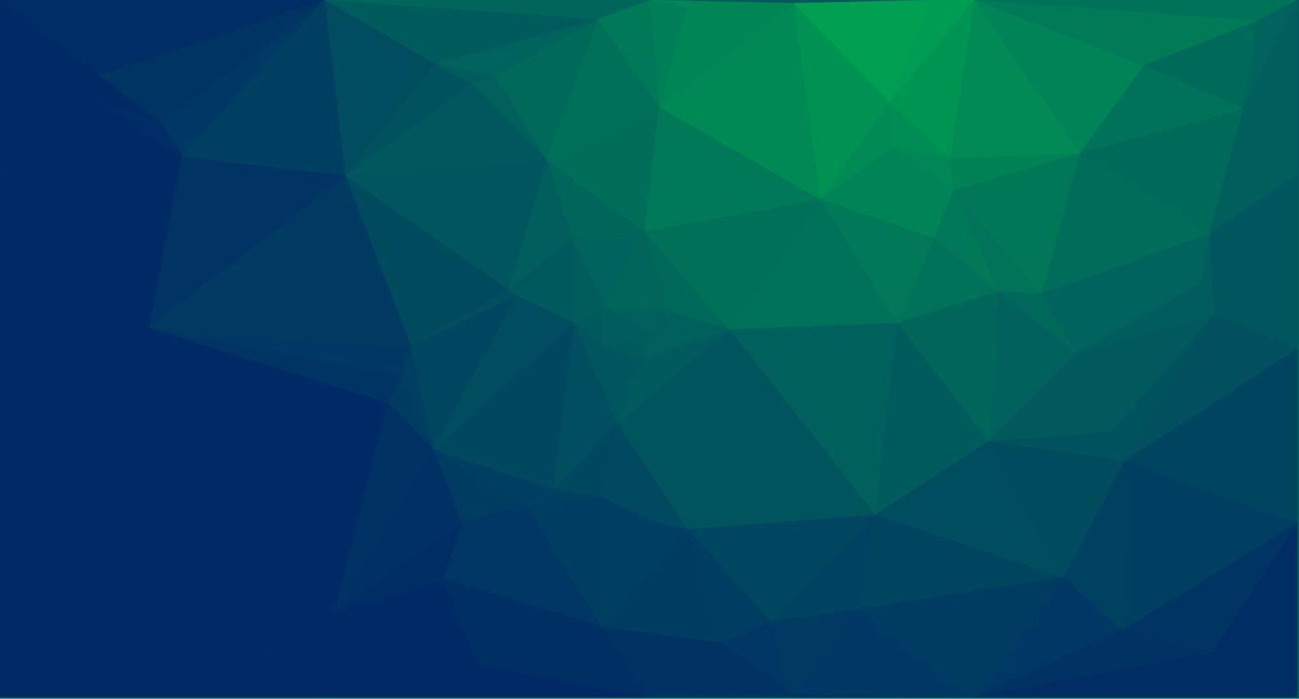 Abstract Low Polygon gradient background illustration. Low poly banner with triangle shapes vector