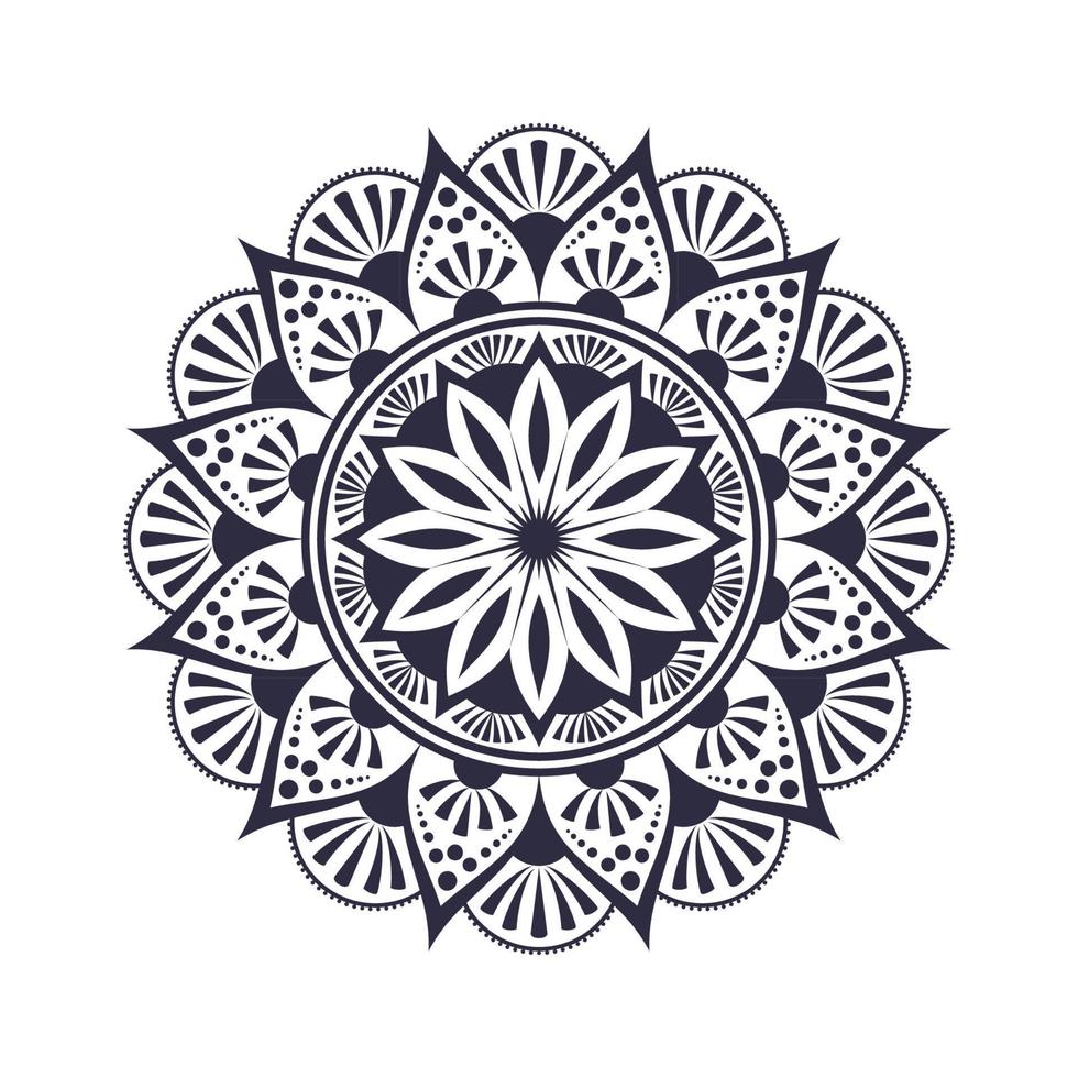 Luxury ornamental mandala design background template vector