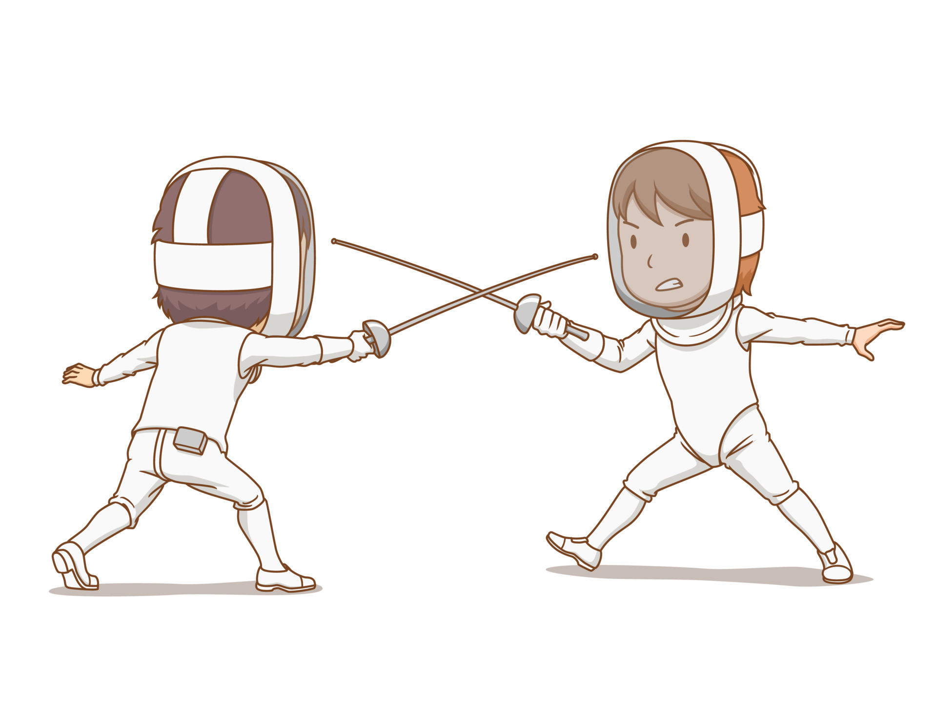 Fencing sport