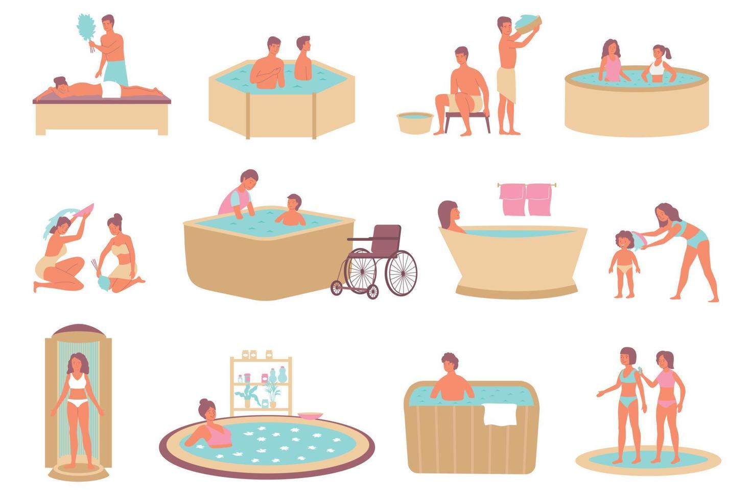Water Cosmetic Treatment Composition vector