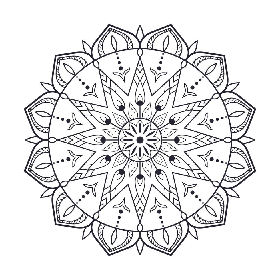 Mandala vector background