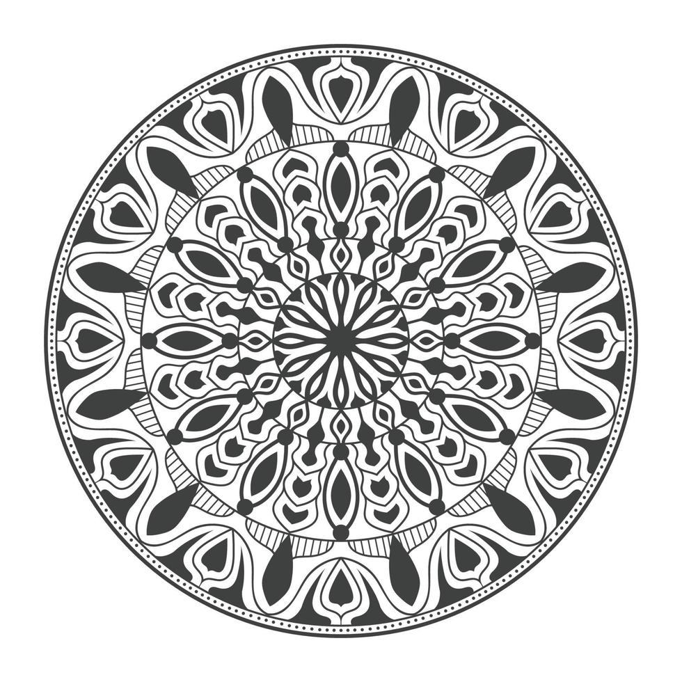 Mandala pattern set vector