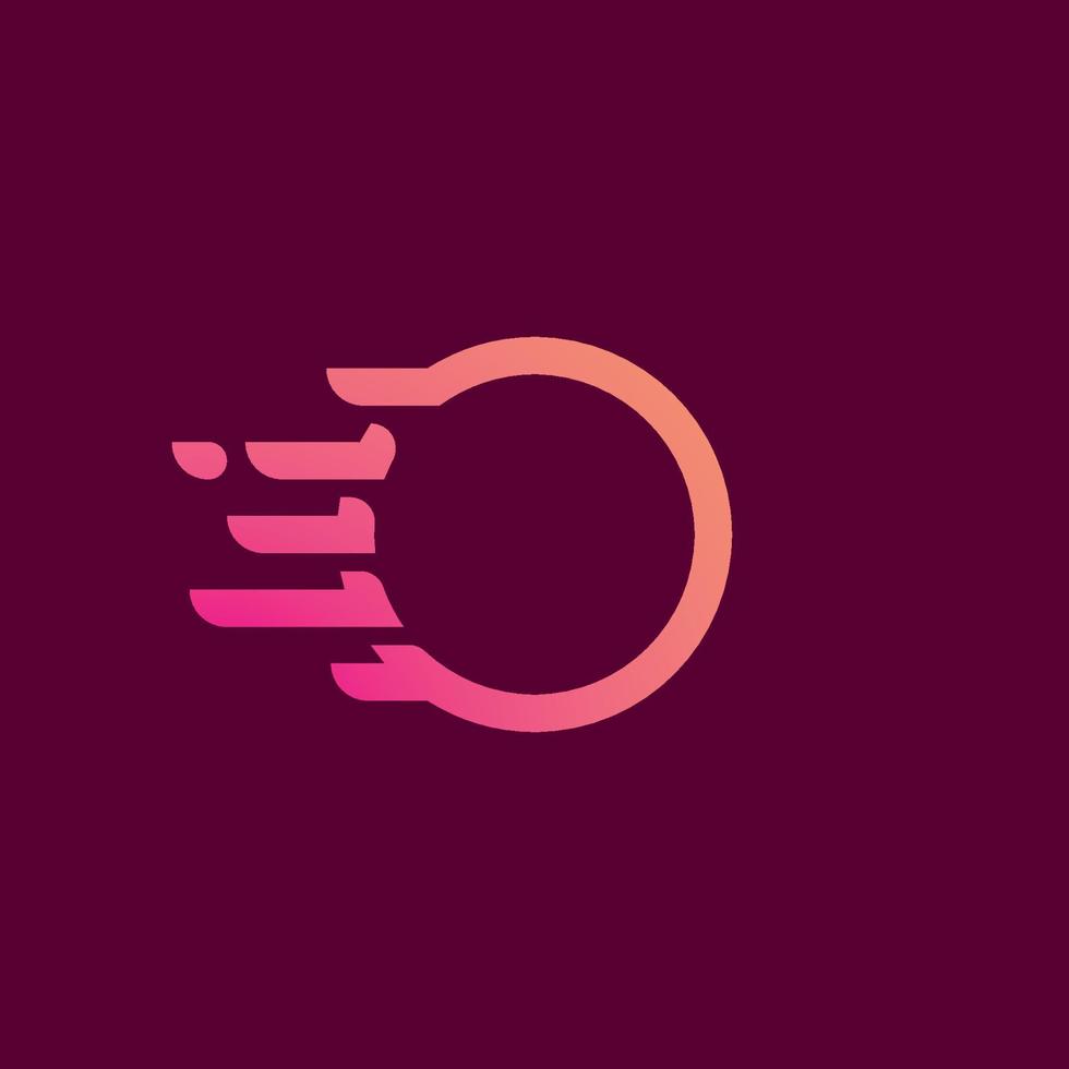 Quick Time logo vector template