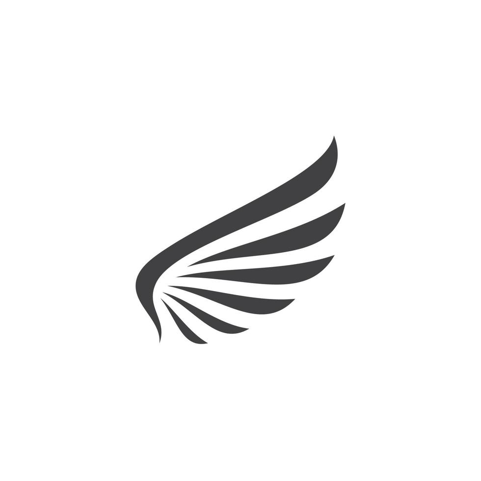 Wing  logo icon vector illustration