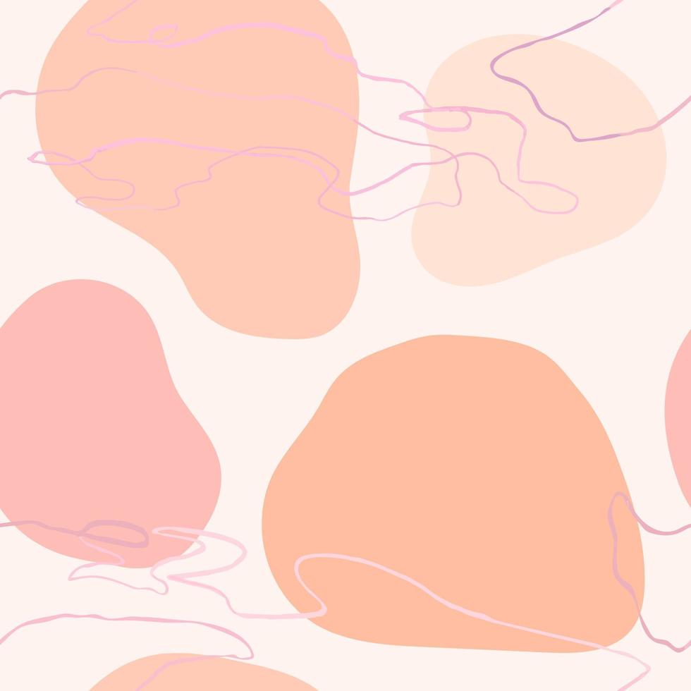 Vector modern seamless pattern with colorful hand draw abstract elements, doodles. Use it for wallpaper, textile print, pattern fills, web page, surface textures, wrapping paper, design presentation