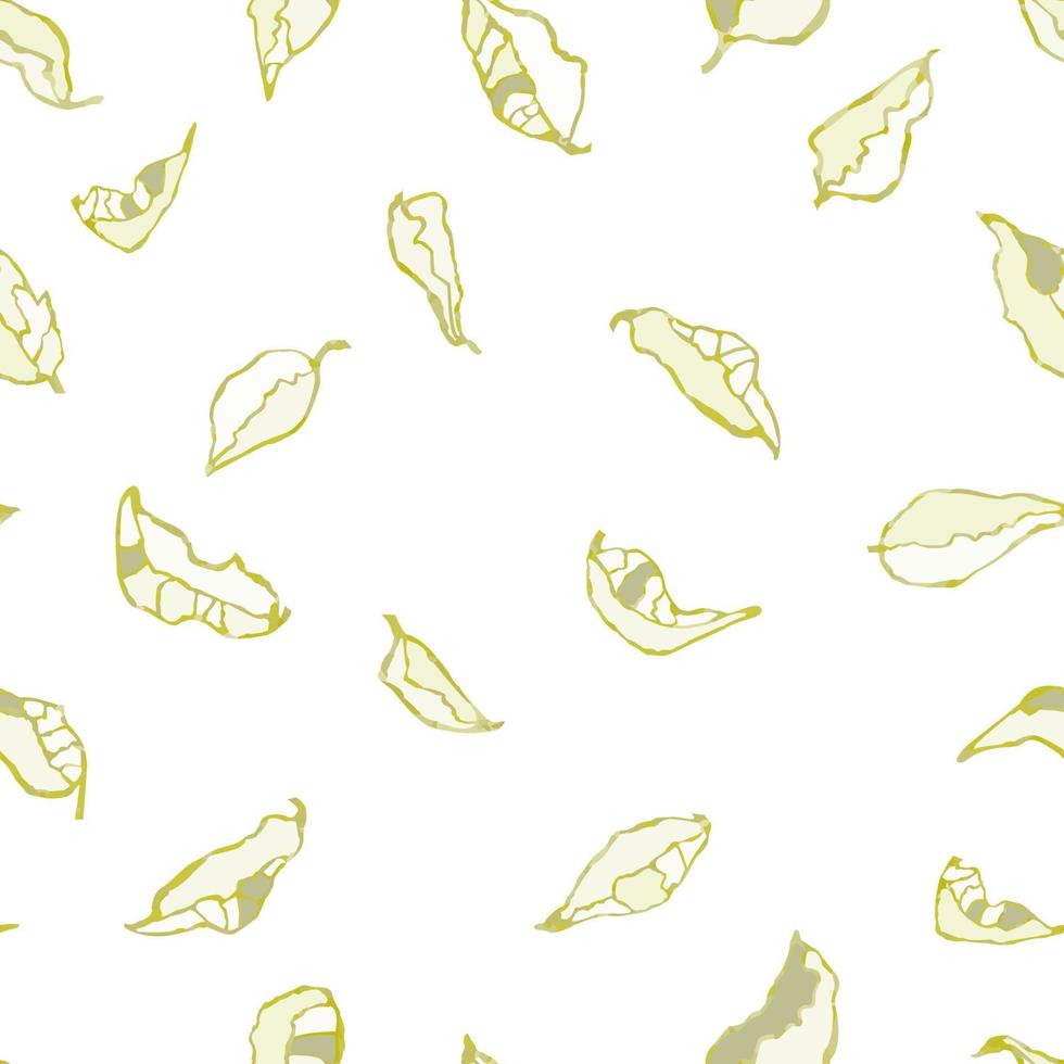 vector de fondo sin fisuras con la colorida ilustración acuarela de follaje y plantas. se puede utilizar para papel tapiz, rellenos de patrones, páginas web, texturas superficiales, impresión textil, papel de regalo