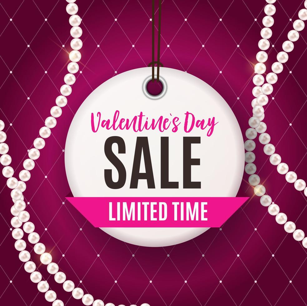 Valentine's Day Love and Feelings Sale Background Design. Vector illustration