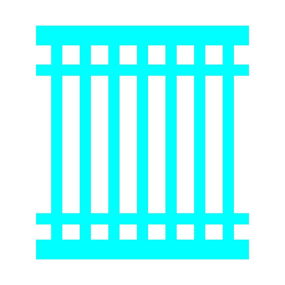 Prison on a white background vector