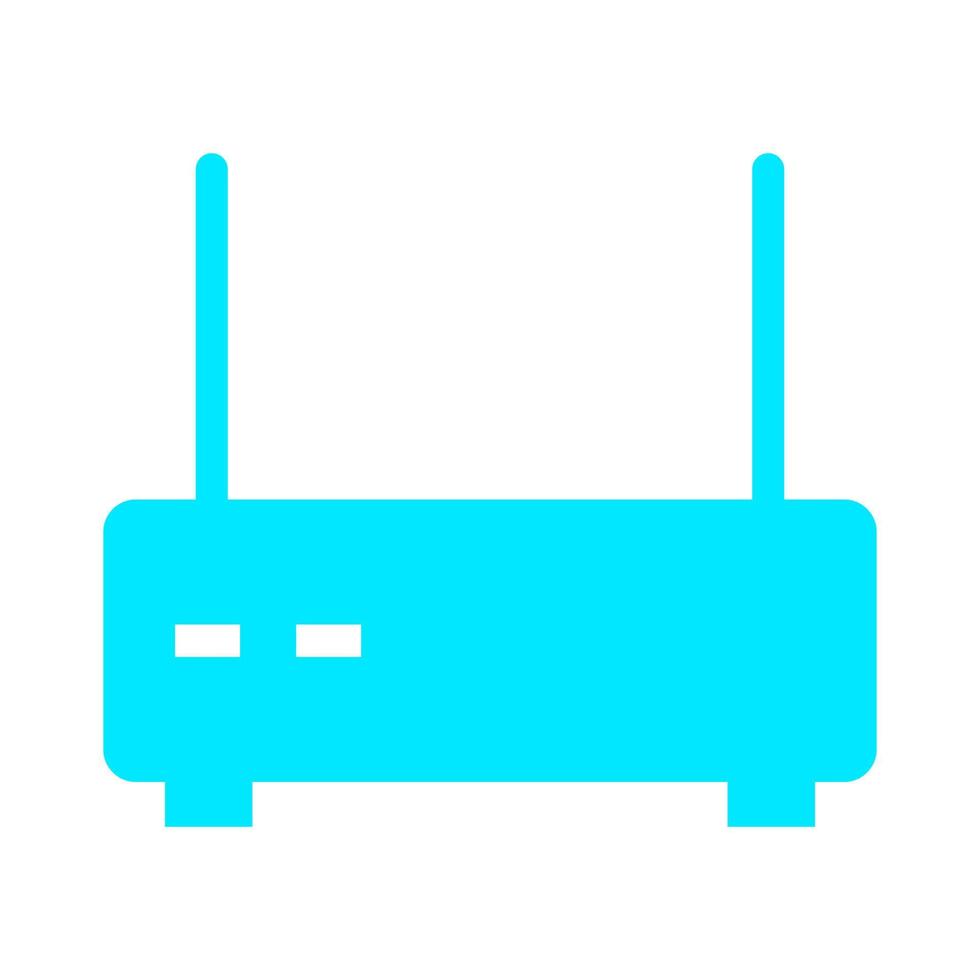 Router on a white background vector