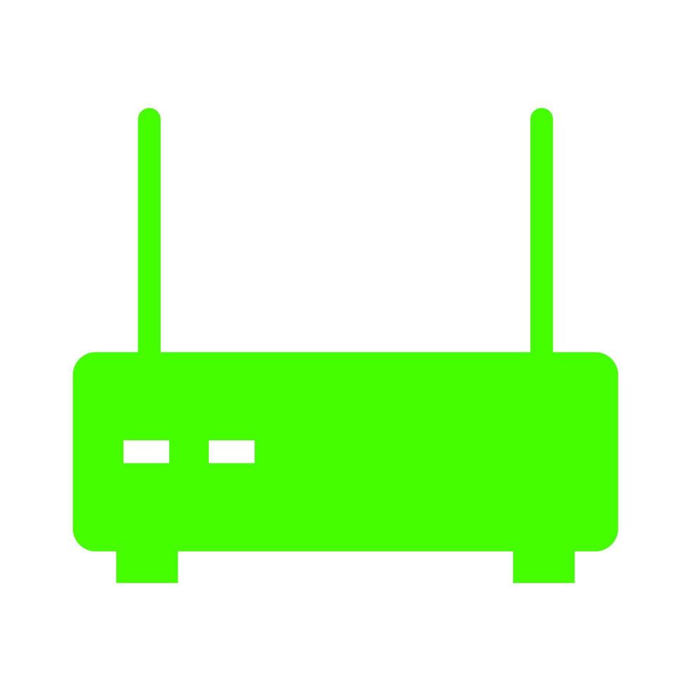 Router on a white background vector
