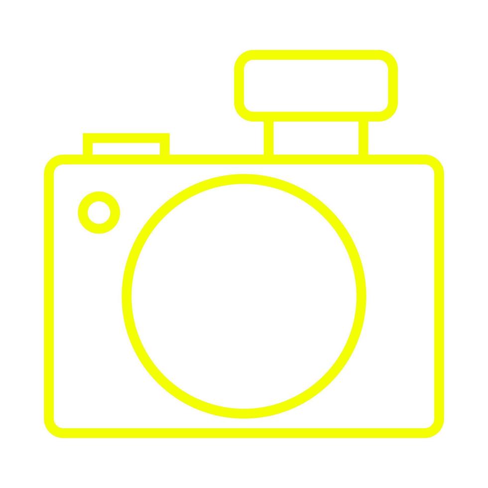 Photo camera on white background vector