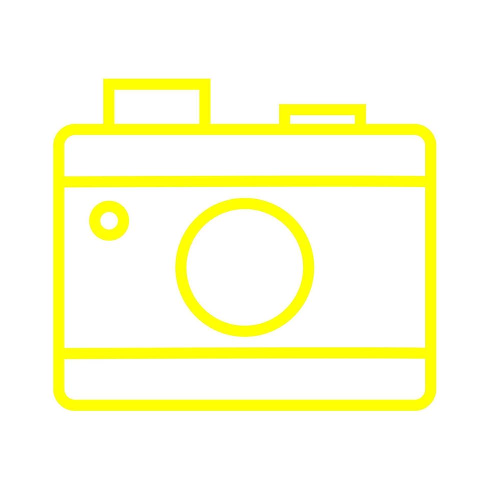 Photo camera on white background vector