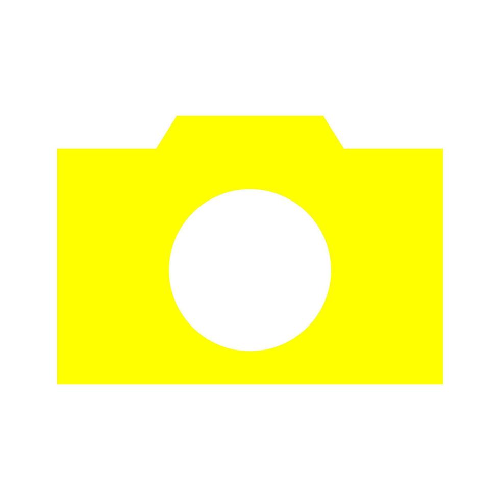 Photo camera on white background vector