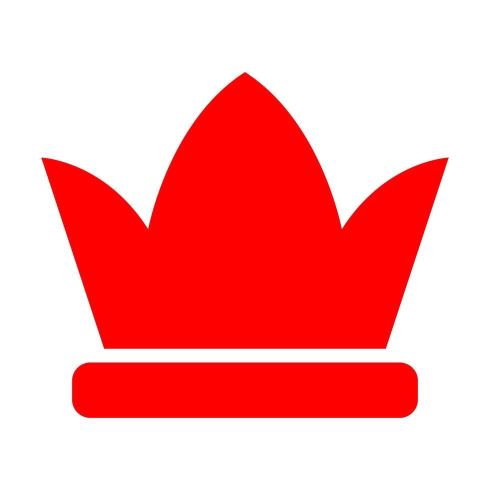 Crown on a white background vector