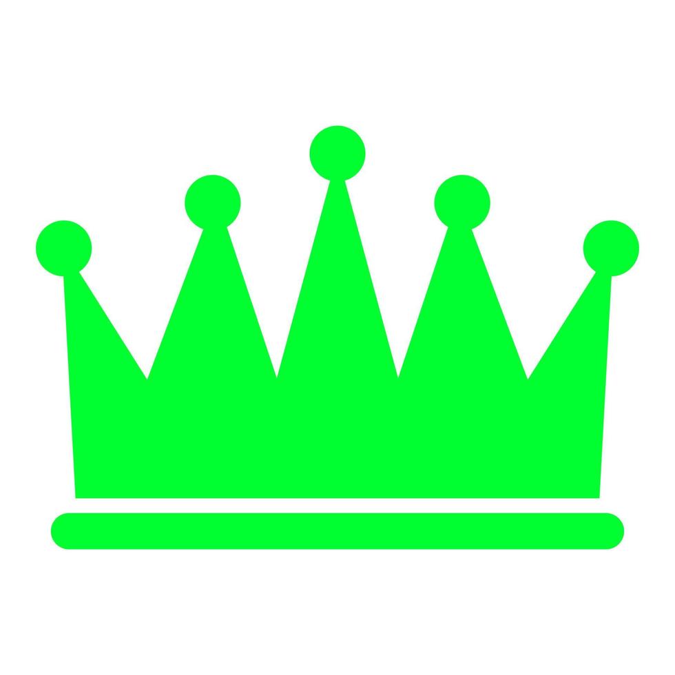 Crown on a white background vector