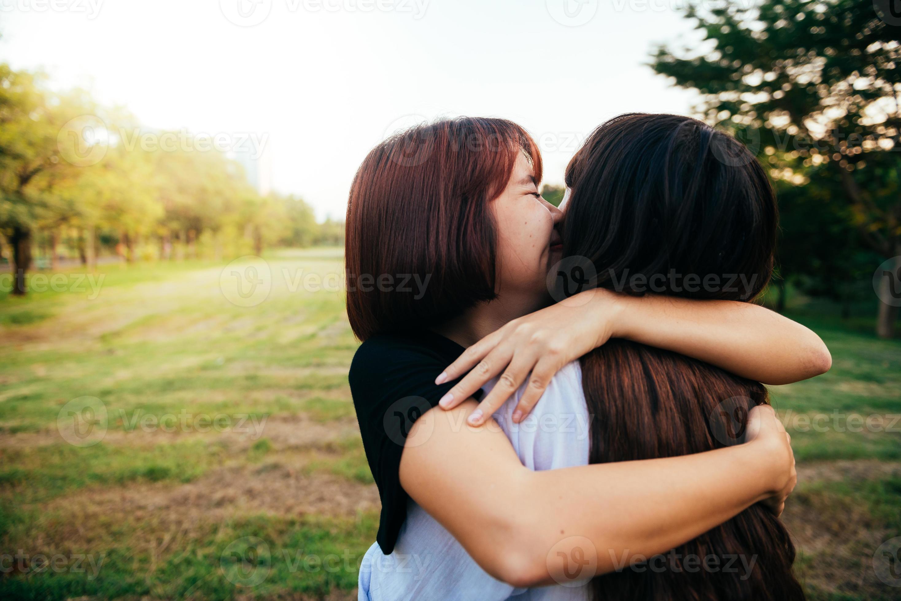 Lesbian having fun