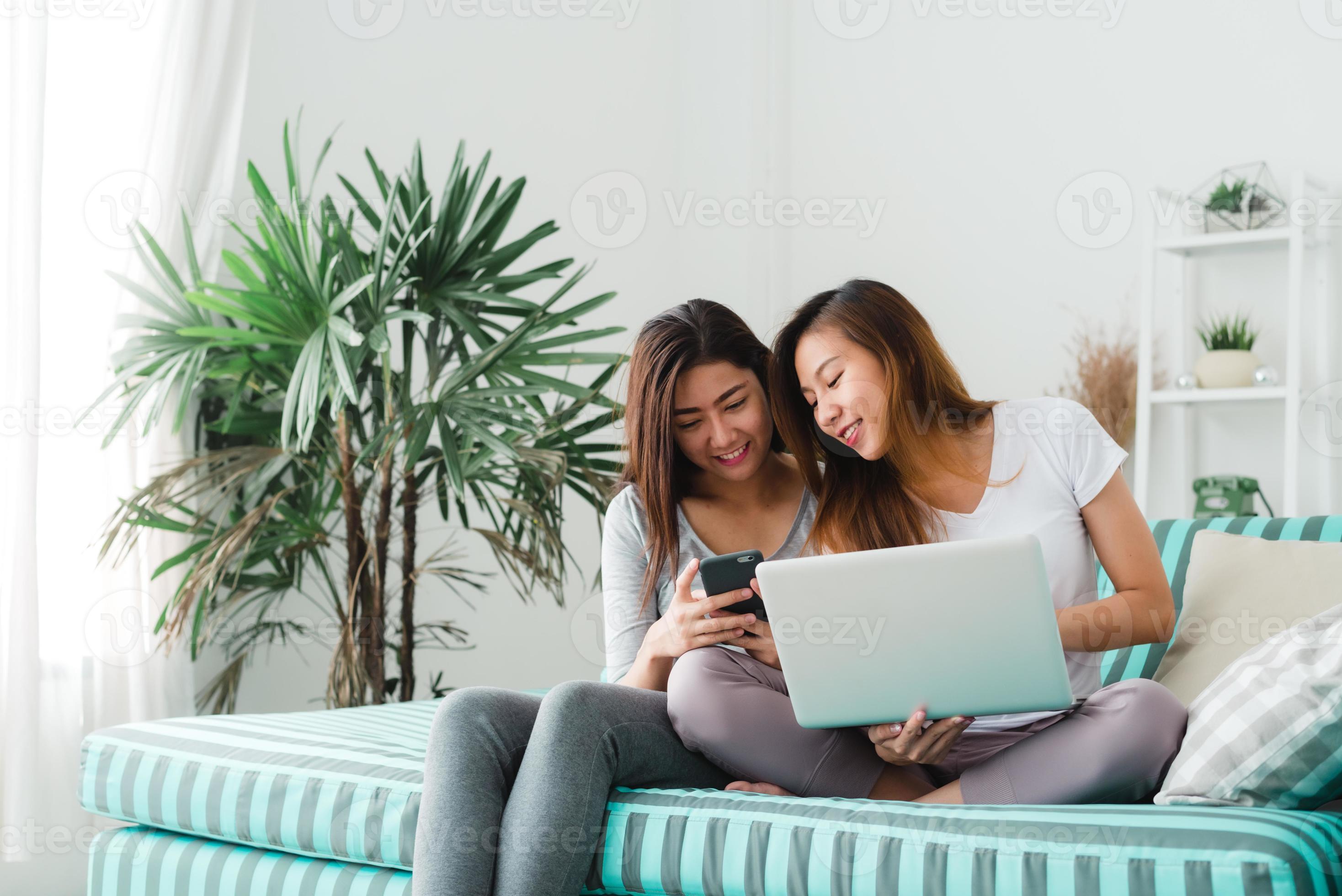 Lesbians On A Couch