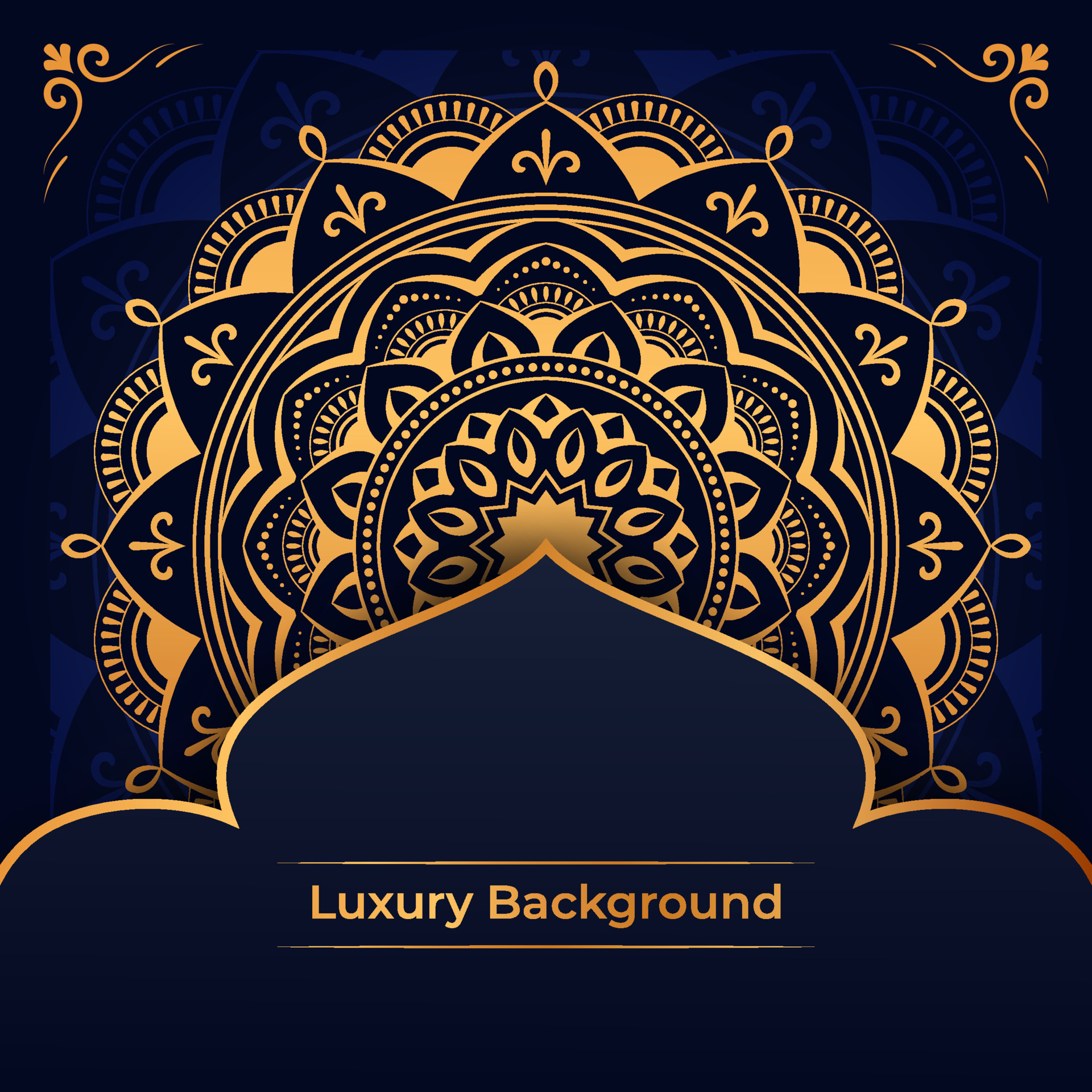 luxury mandala background with golden arabesque pattern. ornamental mandala design  background in gold color 4907136 Vector Art at Vecteezy