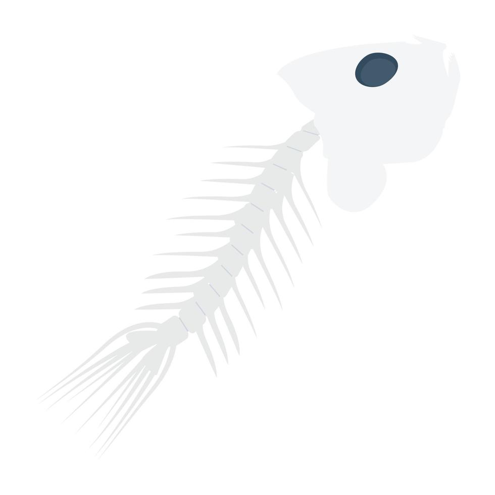 icono de vector de pescado