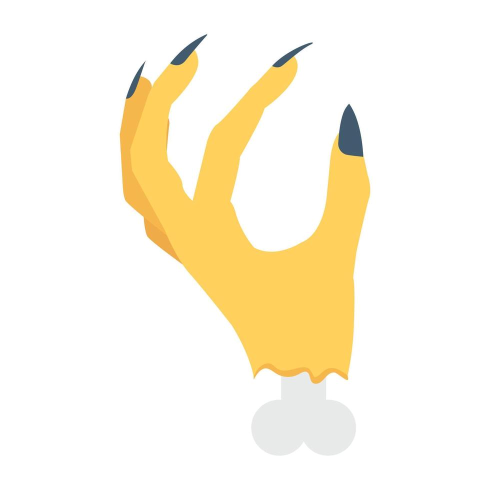 Zombie Hand Vector