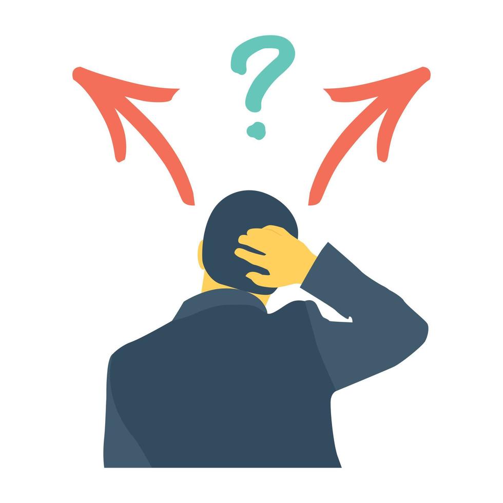 Question Colored Vector