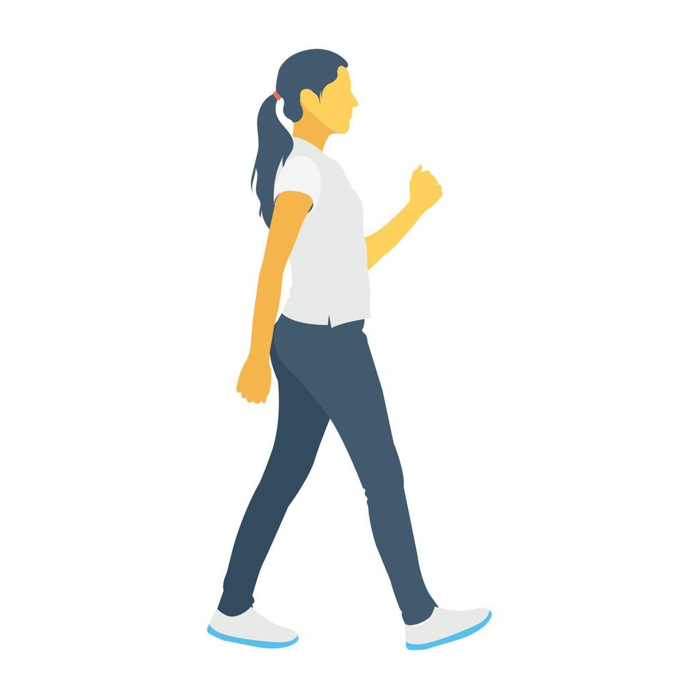 Pedestrian Color Vector