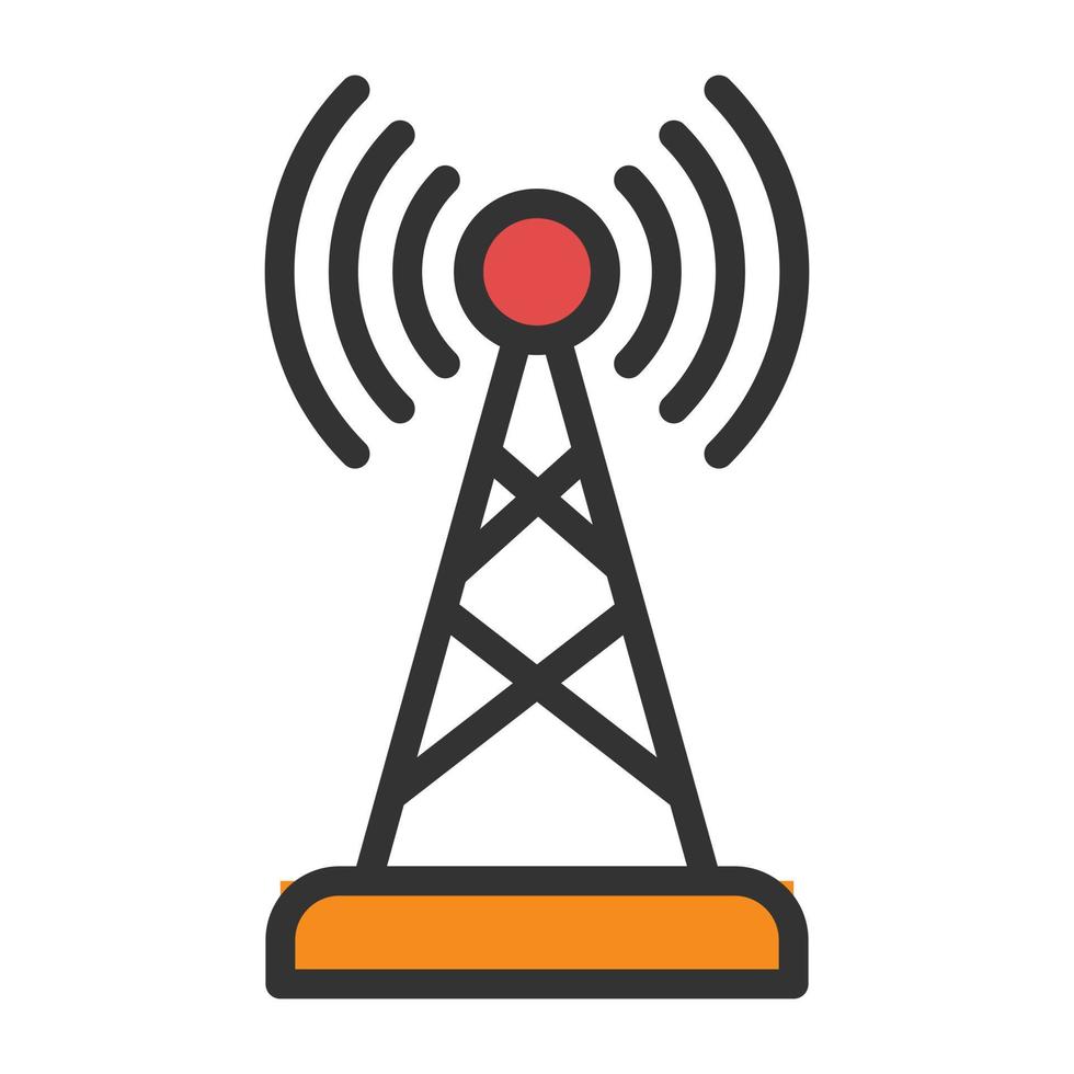Radio Tower Concepts vector
