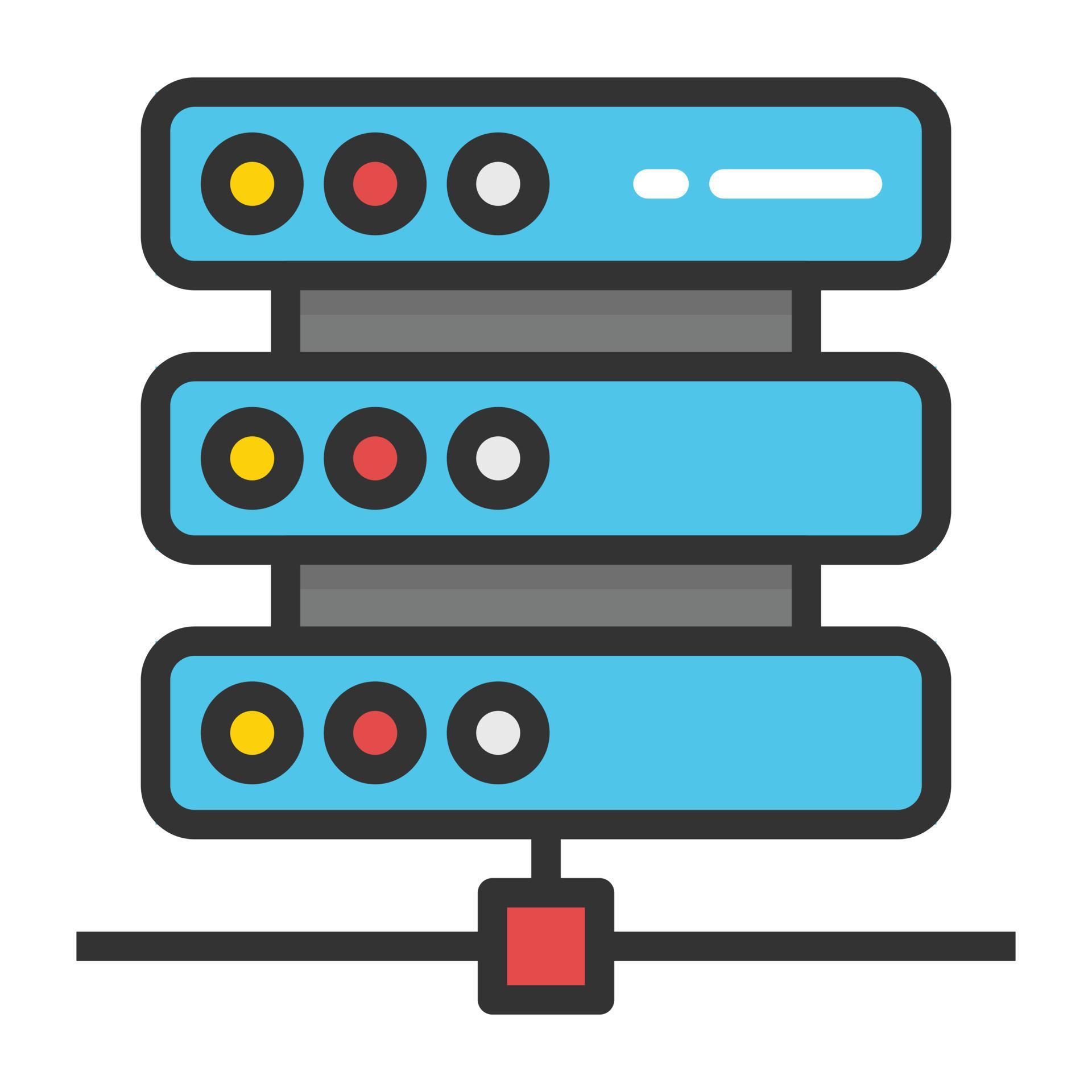 Shared Database Concepts 4908847 Vector Art at Vecteezy