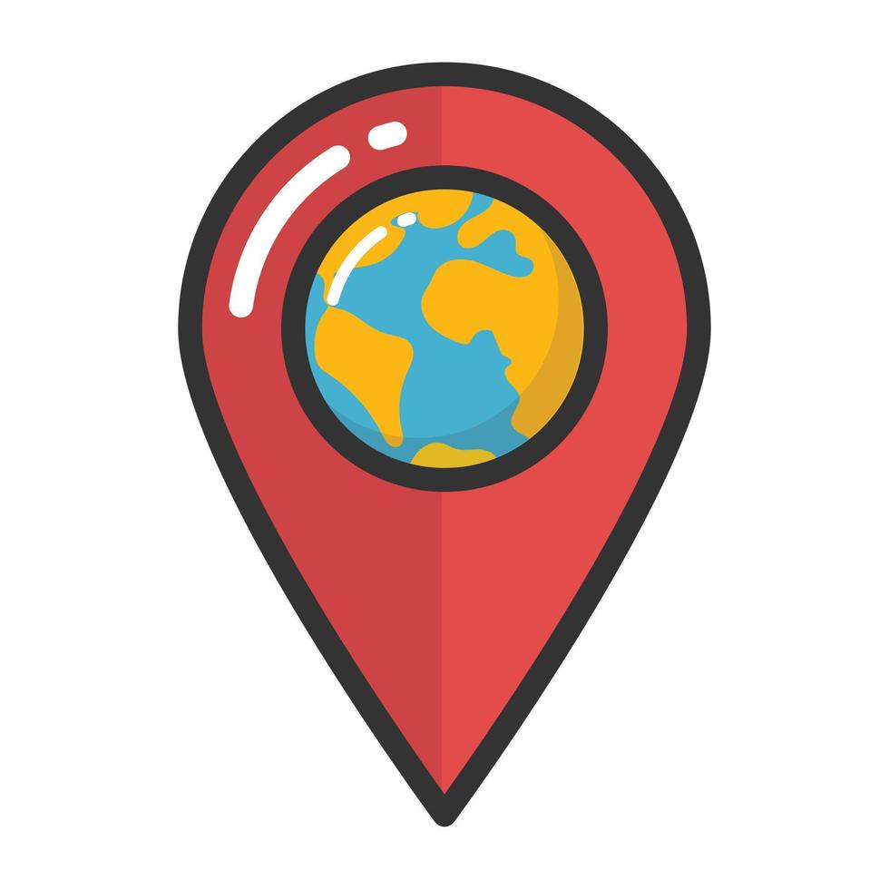 Global Location Concepts vector