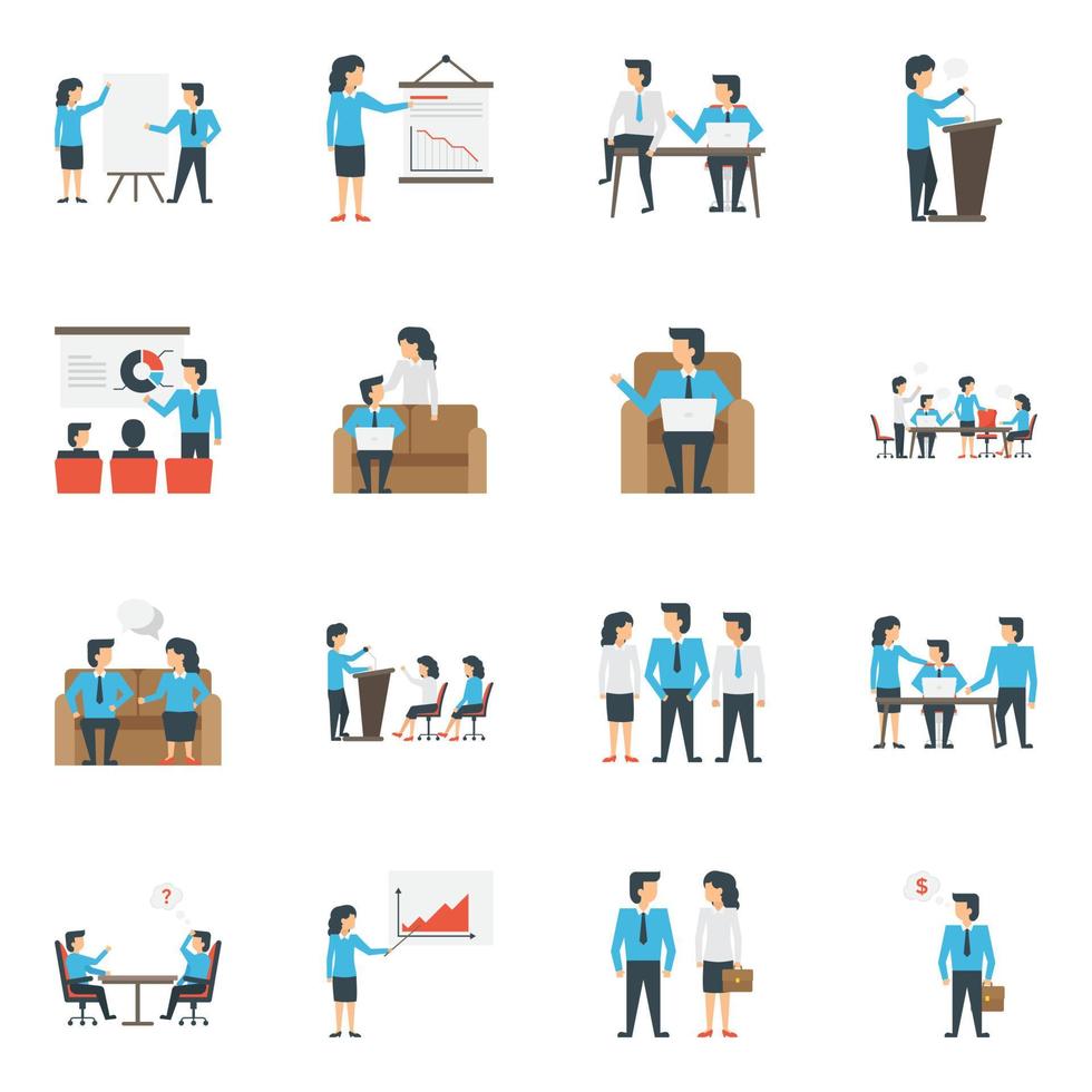 Goal Planning Concepts vector