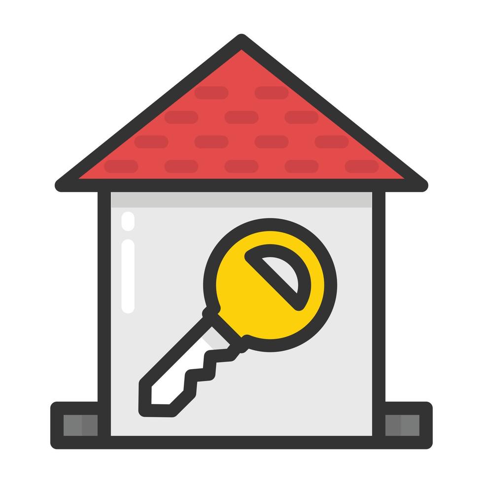 Locked House Concepts vector