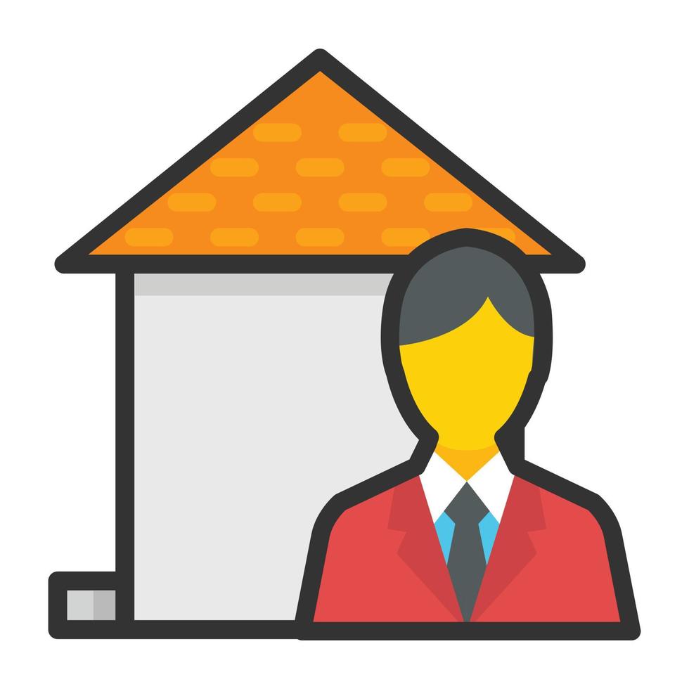 Estate Agent Concepts vector