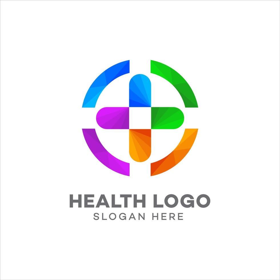 vector de plantilla de diseño de logotipo de salud