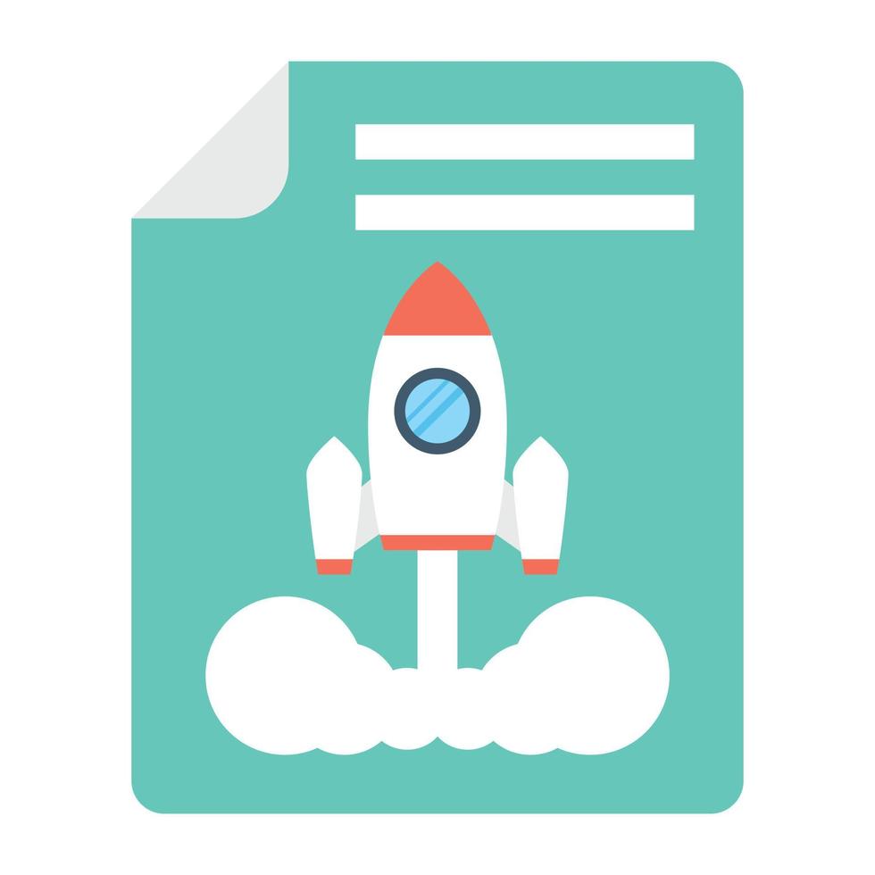 Startup Colored Vector