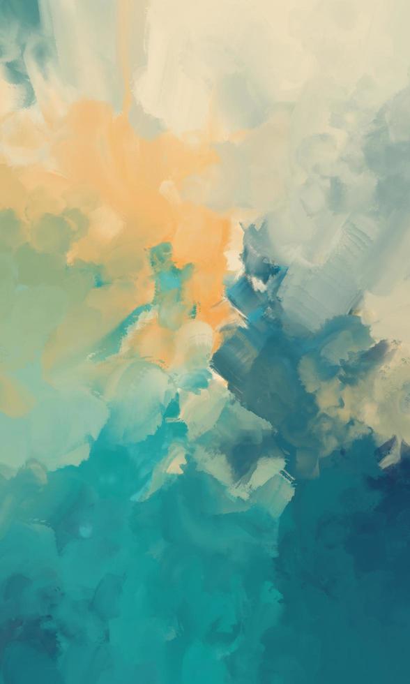 pintura de acuarela abstracta para un fondo colorido foto