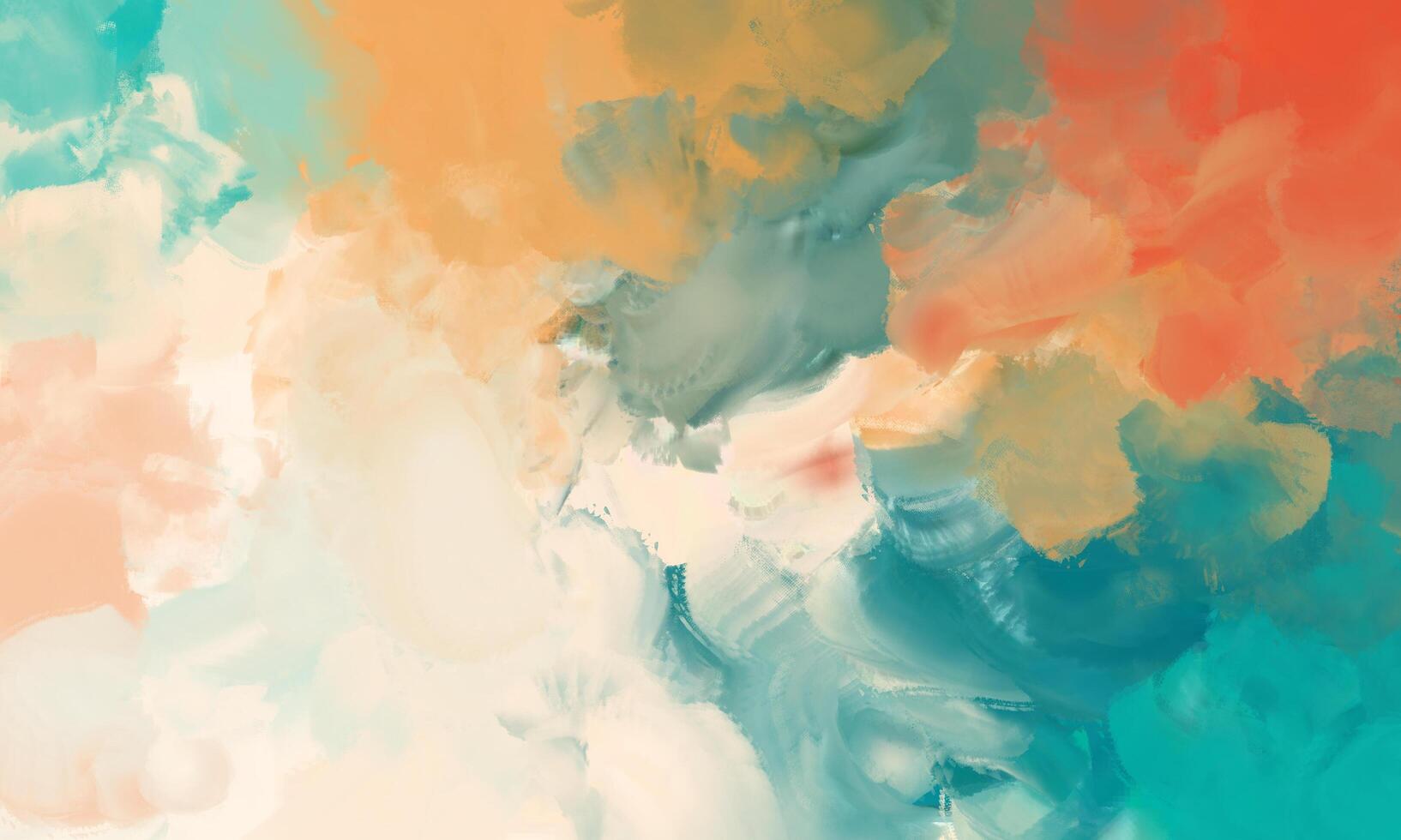 Abstract watercolor painting for a colorful background photo