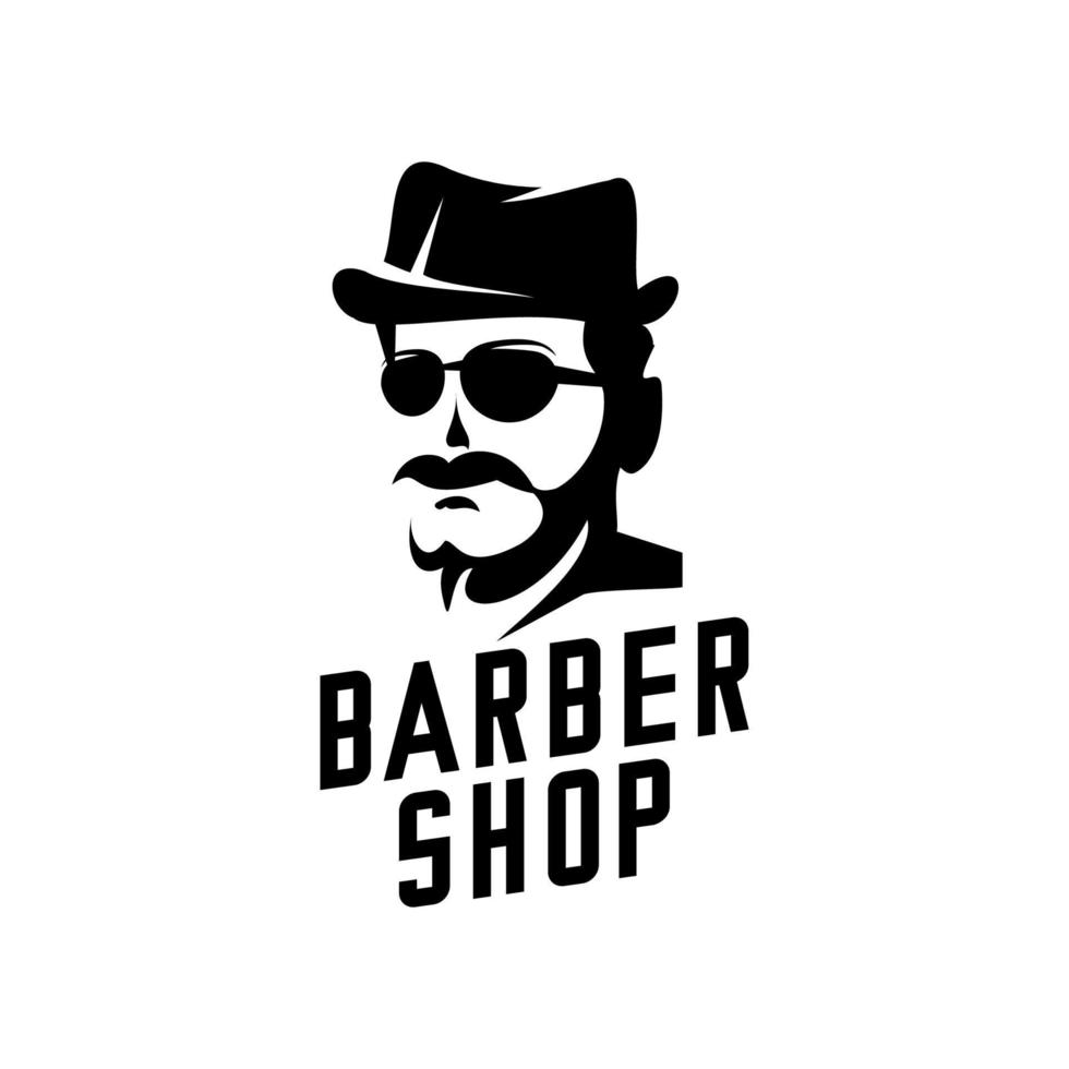 vector de barbero logo