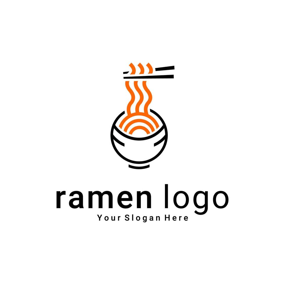 LOGO RAMEN RESTO vector