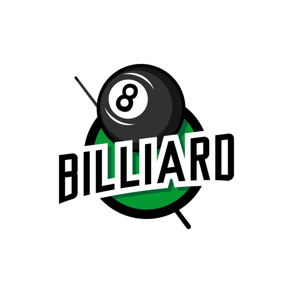 vector de billar logo