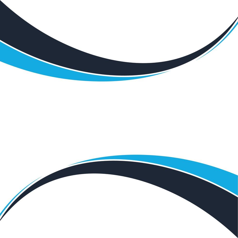 Flyer and brochure trifold template Wave Vector template abstract background Waves line